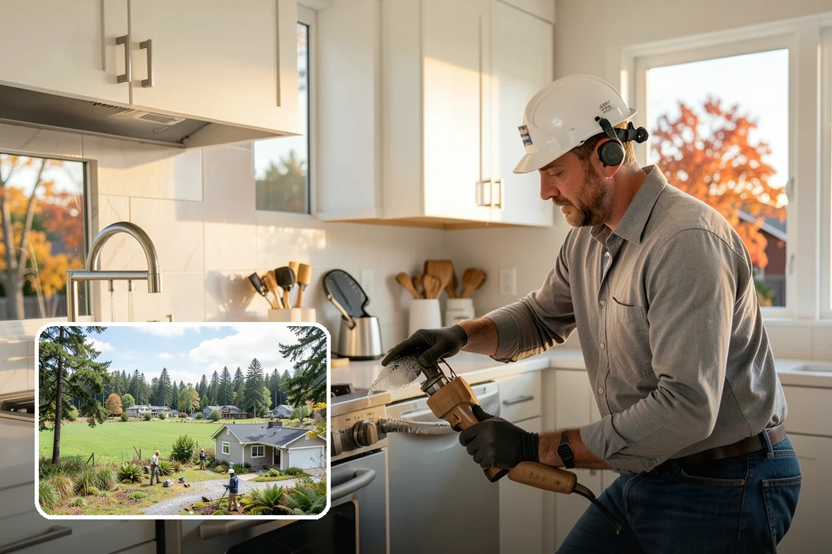 Semi-Custom Cabinet Installation in Lyman, Skagit County, WA - More options than stock at a friendlier price