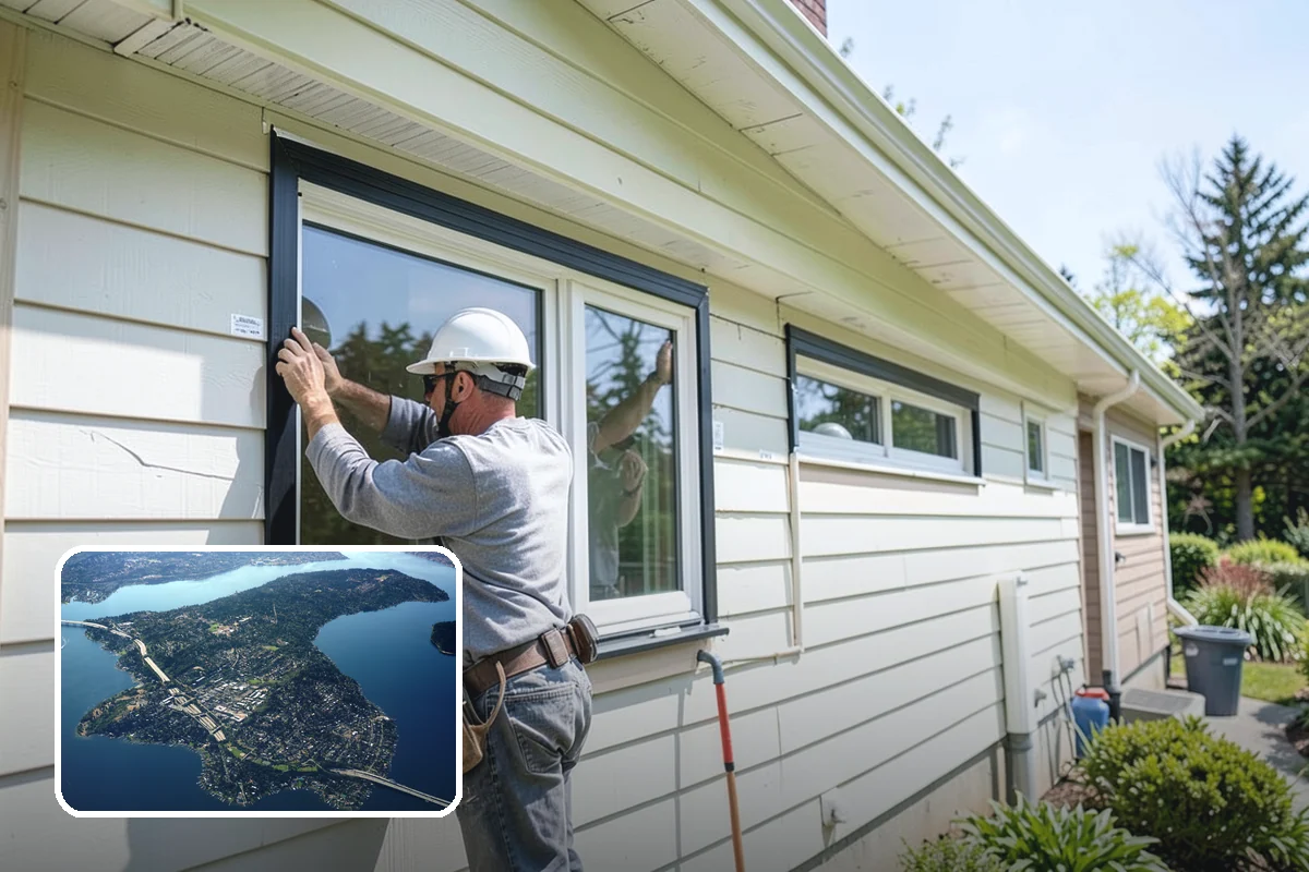 Semi-Custom Cabinet Installation in Mercer Island, King County, WA - More options than stock at a friendlier price