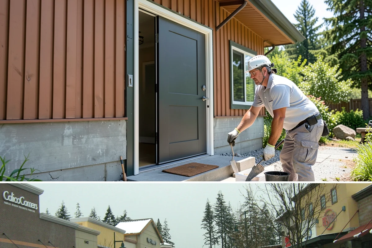 Semi-Custom Cabinet Installation in Mill Creek, Snohomish County, WA - Semi-custom cabinet installation is indoor work completed in any season.