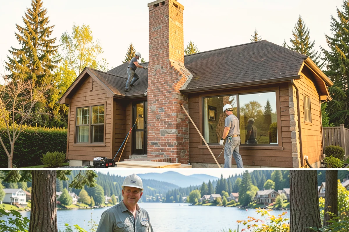 Semi-Custom Cabinet Installation in Milton, King County, WA - Semi-custom cabinet installation is indoor work completed in any season.