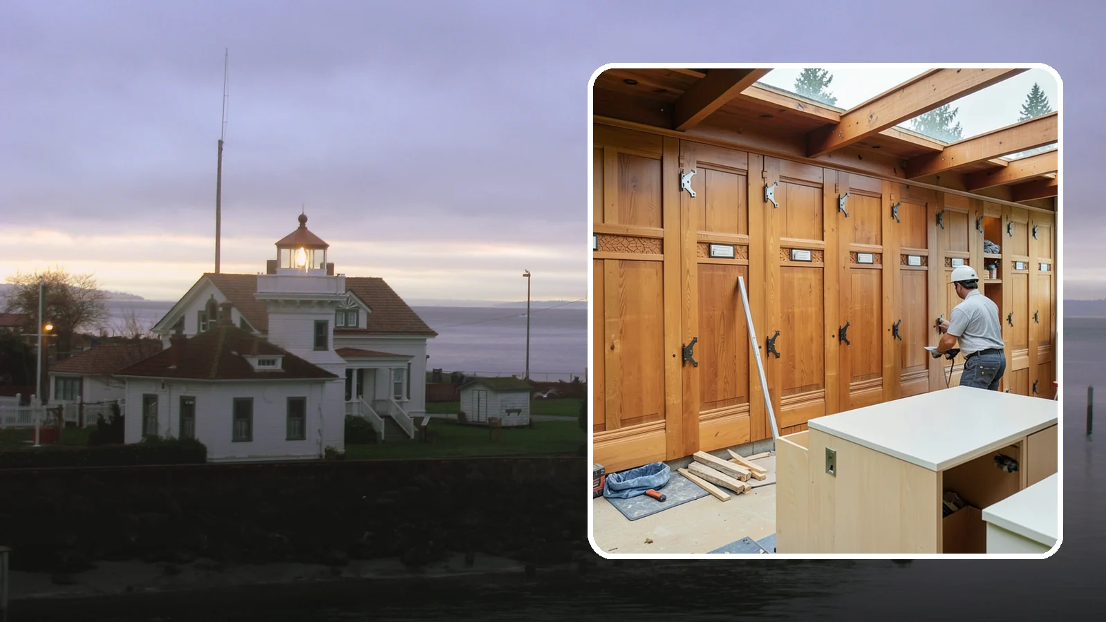 Semi-Custom Cabinet Installation in Mukilteo, Snohomish County, WA - Installing semi-custom cabinets that balance personalized options with a more approachable budget and timeline.