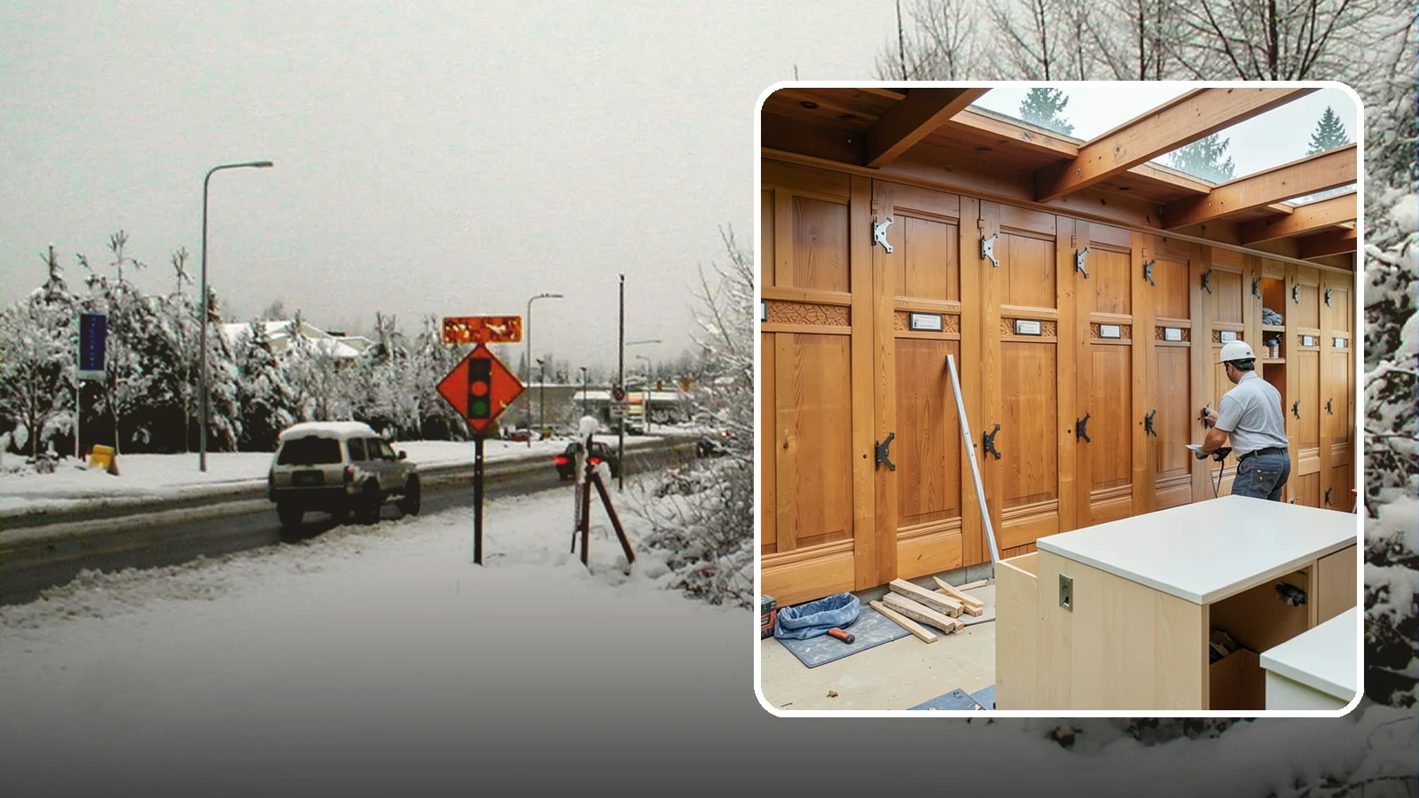 Semi-Custom Cabinet Installation in Newcastle, King County, WA - Installing semi-custom cabinets that balance personalized options with a more approachable budget and timeline.