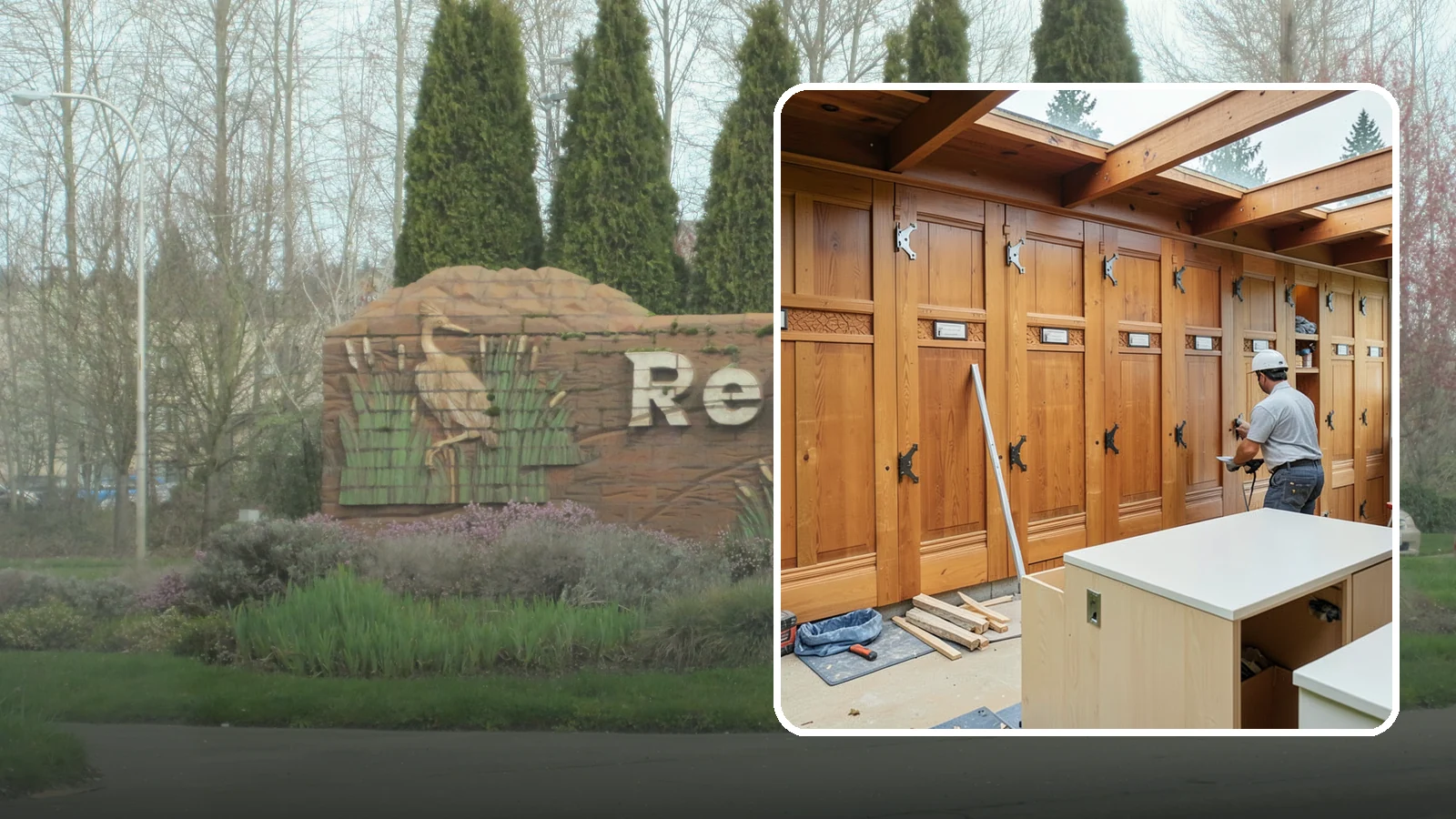 Semi-Custom Cabinet Installation in Renton, King County, WA - Installing semi-custom cabinets that balance personalized options with a more approachable budget and timeline.