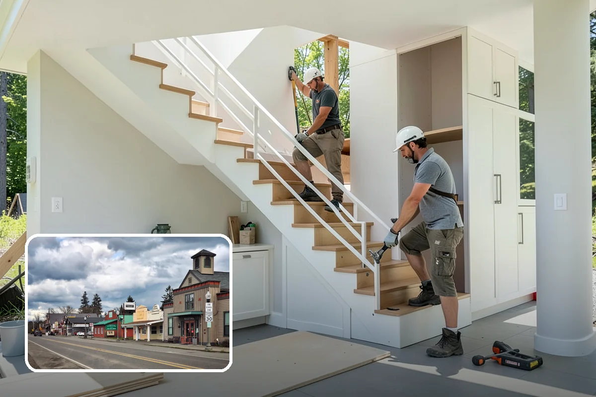 Semi-Custom Cabinet Installation in Roy, Pierce County, WA - More options than stock at a friendlier price