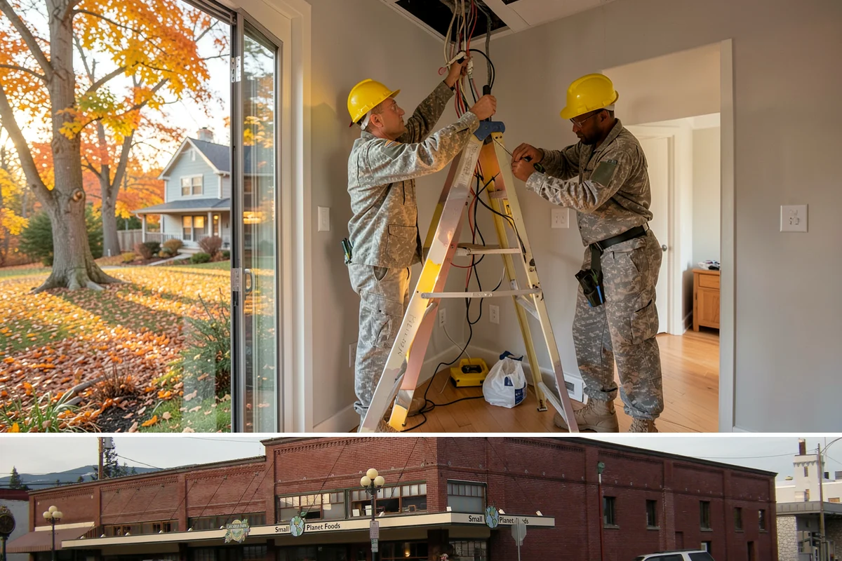 Semi-Custom Cabinet Installation in Sedro-Woolley, Skagit County, WA - Semi-custom cabinet installation is indoor work completed in any season.