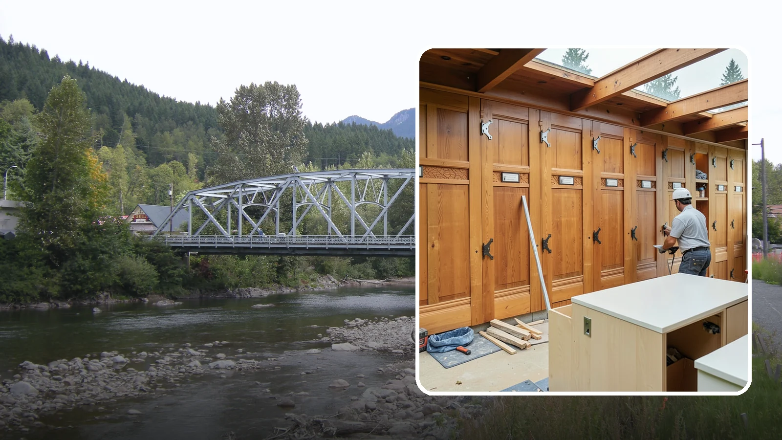 Semi-Custom Cabinet Installation in Skykomish, King County, WA - Installing semi-custom cabinets that balance personalized options with a more approachable budget and timeline.