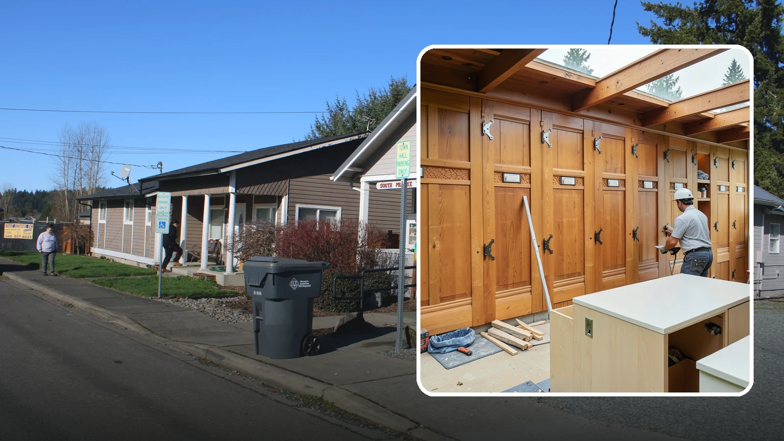 Semi-Custom Cabinet Installation in South Prairie, Pierce County, WA - Installing semi-custom cabinets that balance personalized options with a more approachable budget and timeline.