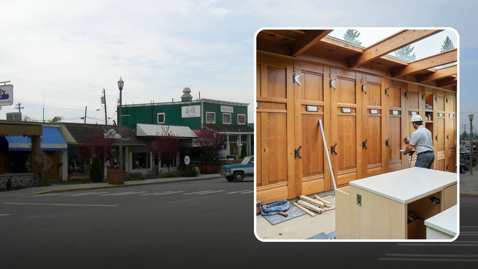 Semi-Custom Cabinet Installation in Stanwood, Snohomish County, WA - Installing semi-custom cabinets that balance personalized options with a more approachable budget and timeline.