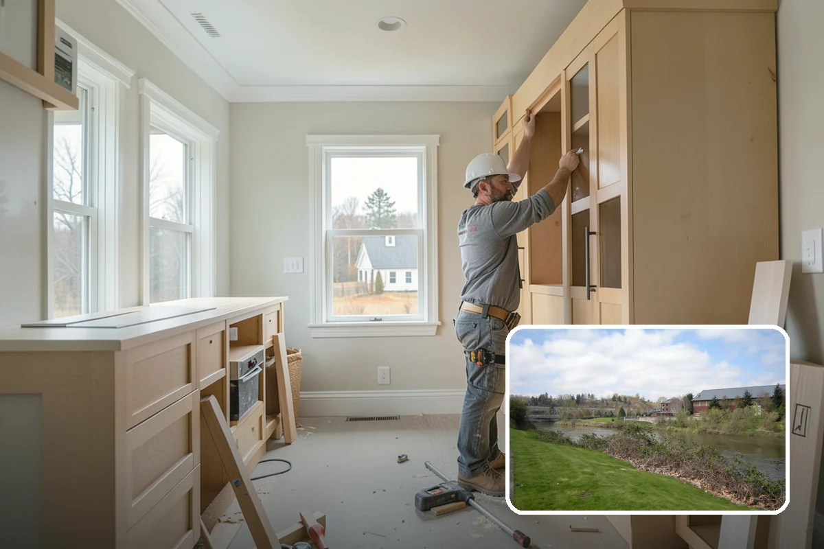 Semi-Custom Cabinet Installation in Tukwila, King County, WA - More options than stock at a friendlier price