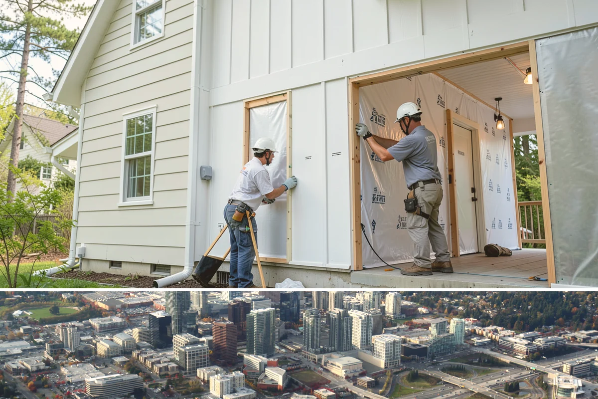 Semi-Custom Home Building in Bellevue, King County, WA - Because plans are ready early, signing in winter positions your foundation for the first dry window of spring.