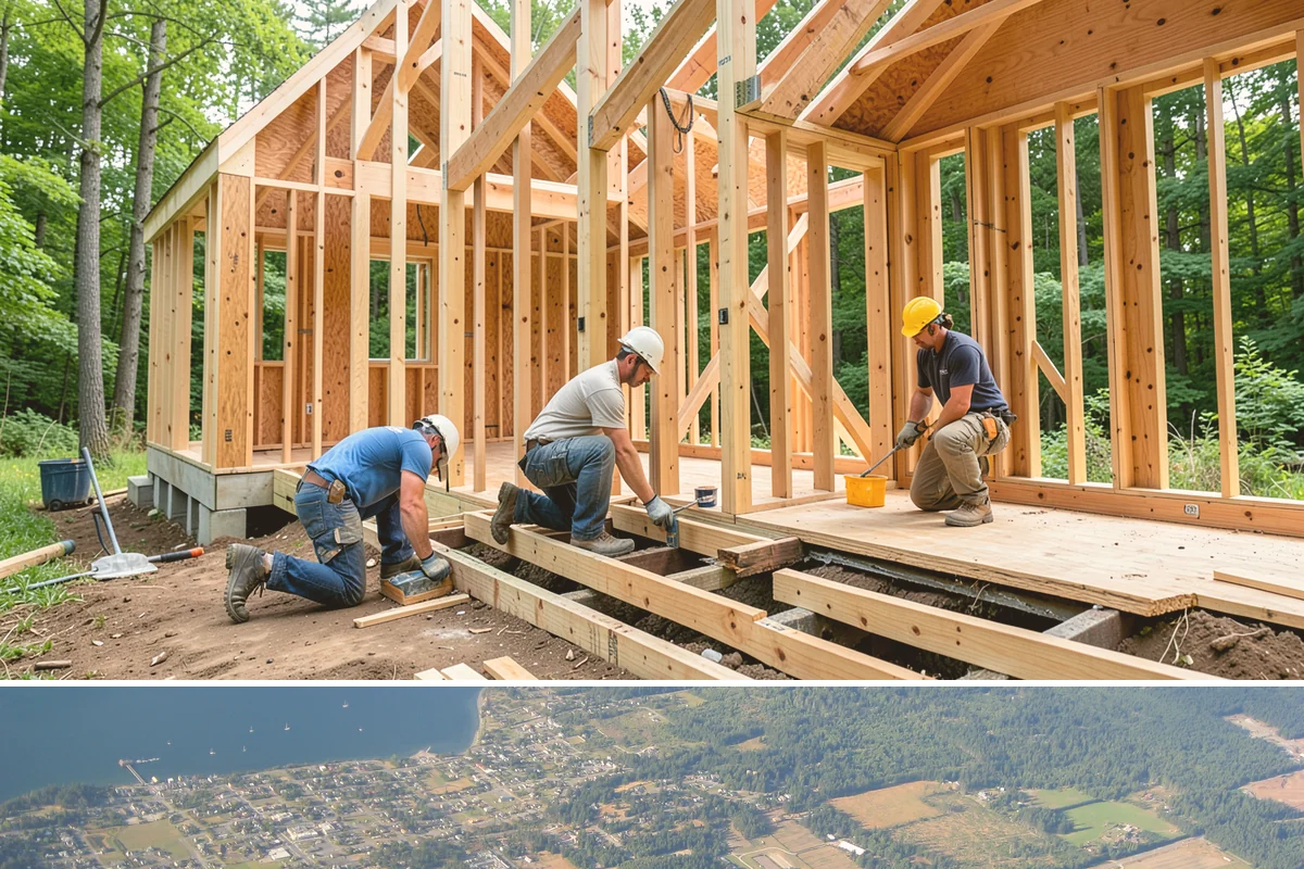 Semi-Custom Home Building in Coupeville, Island County, WA - Because plans are ready early, signing in winter positions your foundation for the first dry window of spring.