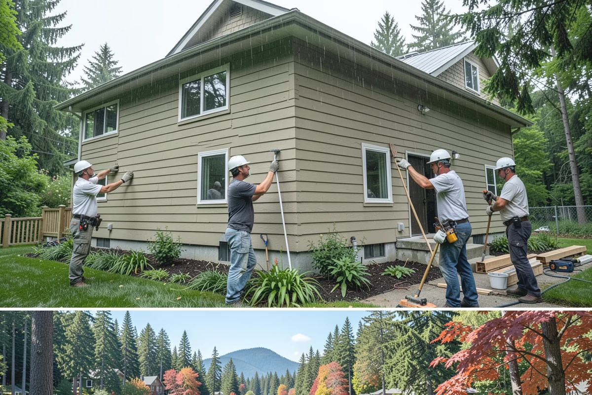 Semi-Custom Home Building in Covington, King County, WA - Because plans are ready early, signing in winter positions your foundation for the first dry window of spring.