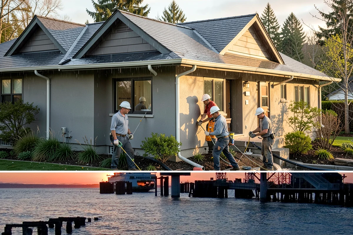 Semi-Custom Home Building in Edmonds, Snohomish County, WA - Because plans are ready early, signing in winter positions your foundation for the first dry window of spring.