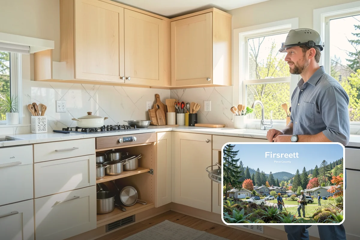 Semi-Custom Home Building in Fircrest, Pierce County, WA - Faster planning by starting from a vetted floor plan