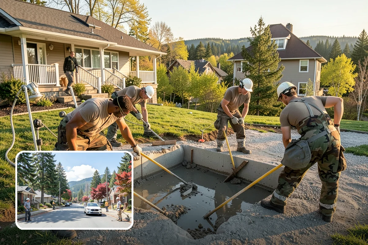 Semi-Custom Home Building in Hunts Point, King County, WA - Faster planning by starting from a vetted floor plan