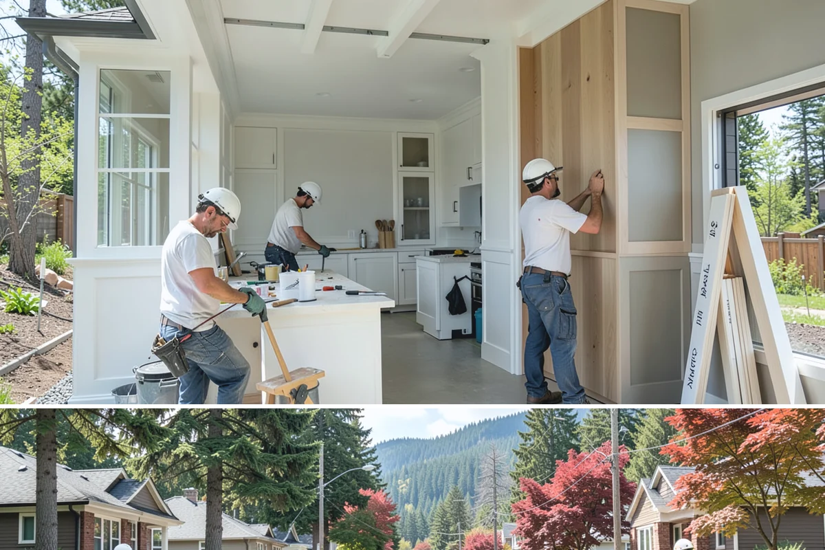 Semi-Custom Home Building in Hunts Point, King County, WA - Because plans are ready early, signing in winter positions your foundation for the first dry window of spring.