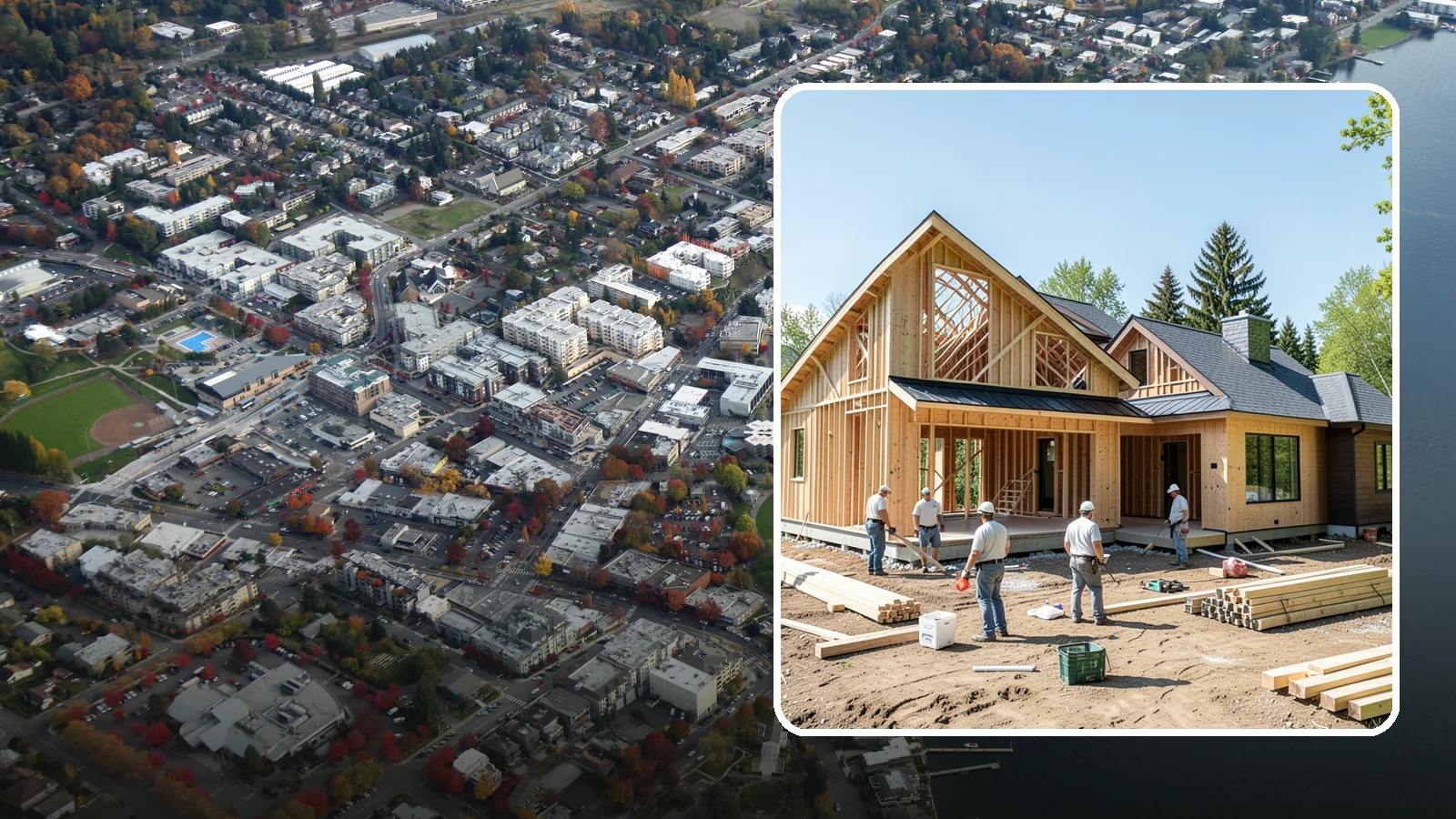 Semi-Custom Home Building in Kirkland, King County, WA - A pre-designed floor plan you personalize with your own finishes, upgrades, and layout tweaks.
