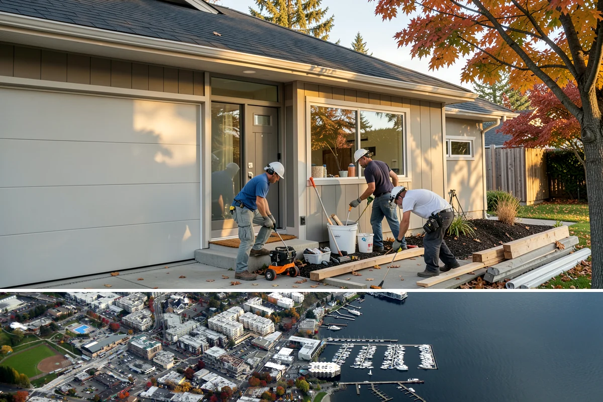 Semi-Custom Home Building in Kirkland, King County, WA - Because plans are ready early, signing in winter positions your foundation for the first dry window of spring.