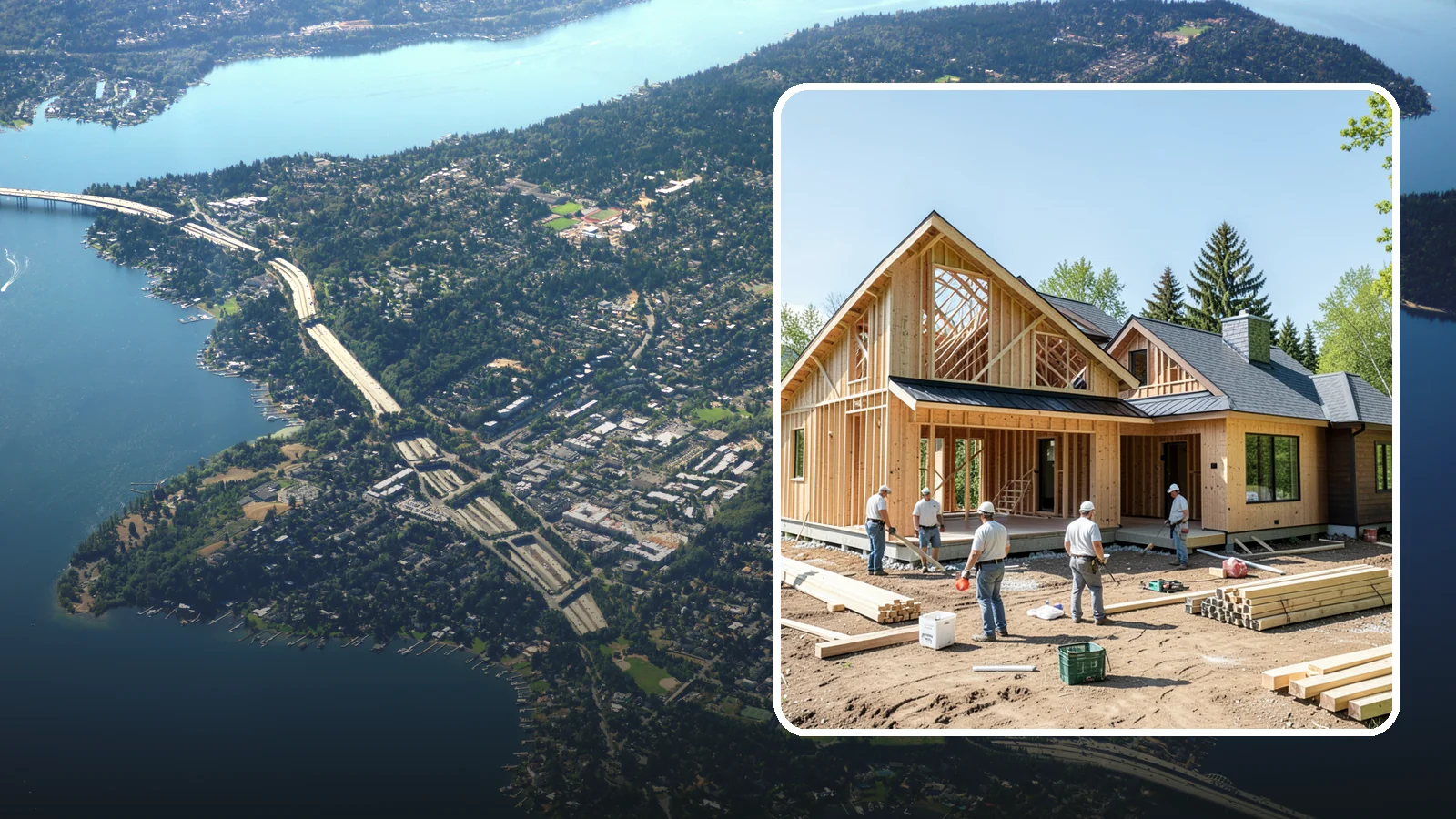 Semi-Custom Home Building in Mercer Island, King County, WA - A pre-designed floor plan you personalize with your own finishes, upgrades, and layout tweaks.