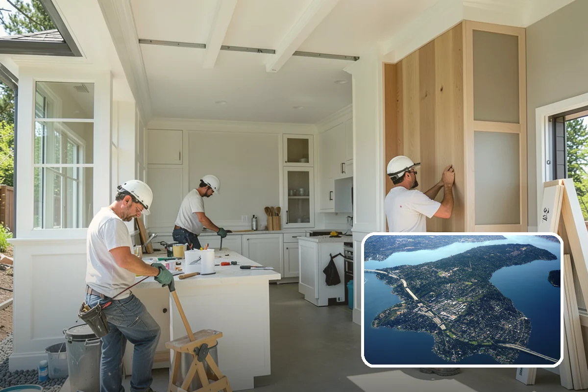Semi-Custom Home Building in Mercer Island, King County, WA - Faster planning by starting from a vetted floor plan