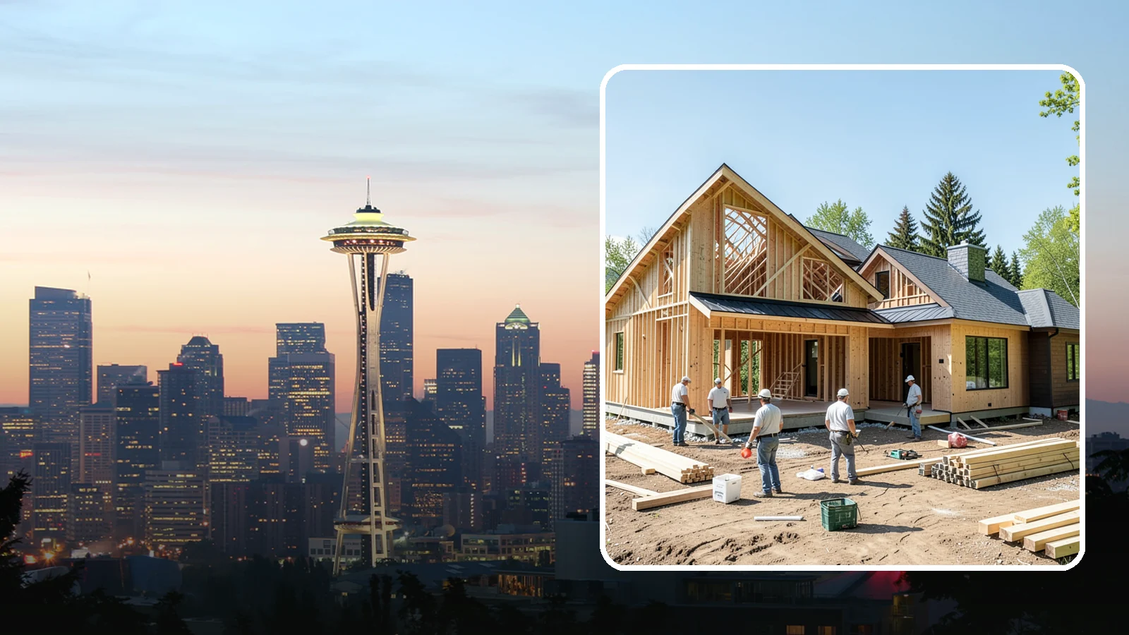 Semi-Custom Home Building in Seattle, King County, WA - A pre-designed floor plan you personalize with your own finishes, upgrades, and layout tweaks.