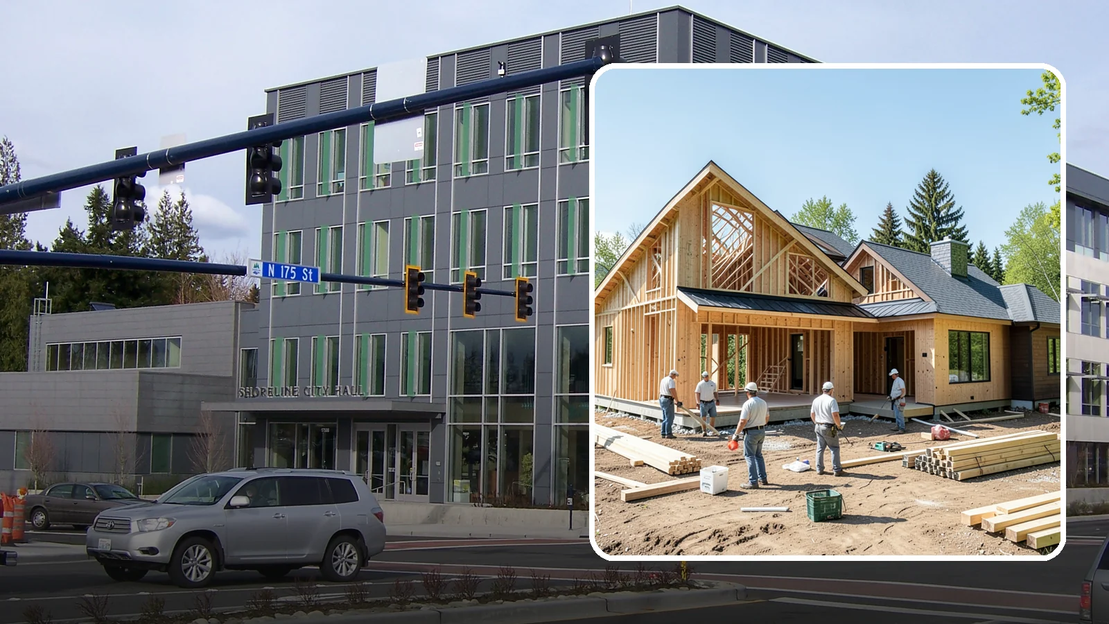 Semi-Custom Home Building in Shoreline, King County, WA - A pre-designed floor plan you personalize with your own finishes, upgrades, and layout tweaks.