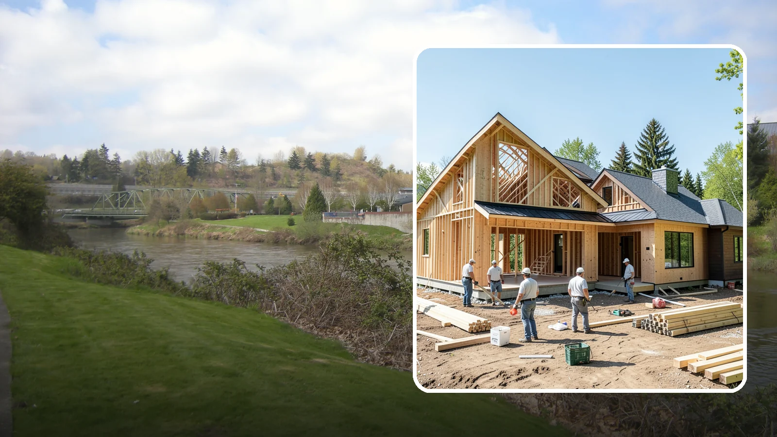 Semi-Custom Home Building in Tukwila, King County, WA - A pre-designed floor plan you personalize with your own finishes, upgrades, and layout tweaks.