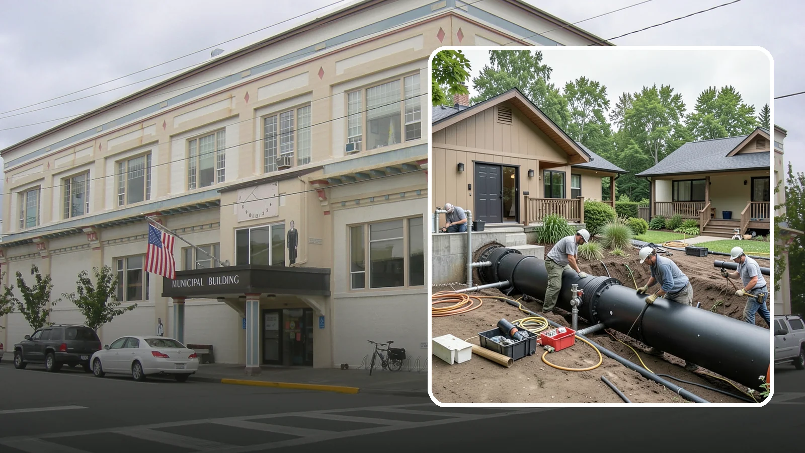 Sewer Line Installation in Anacortes, Skagit County, WA - We install or replace the underground sewer line that carries wastewater from your home to the municipal main or septic system.