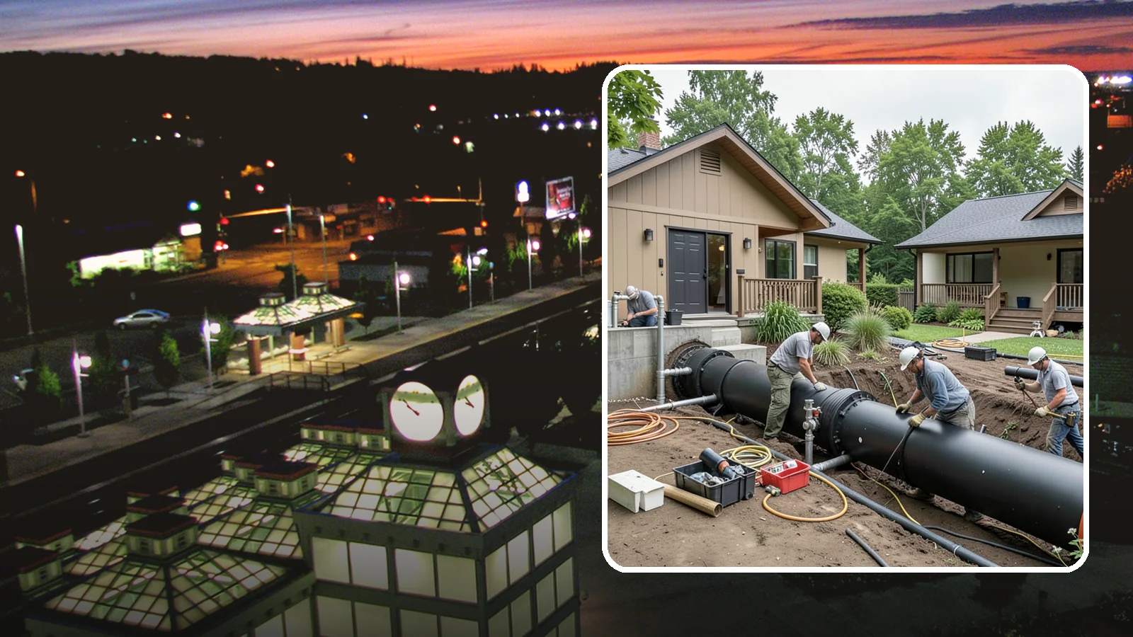 Sewer Line Installation in Auburn, King County, WA - We install or replace the underground sewer line that carries wastewater from your home to the municipal main or septic system.