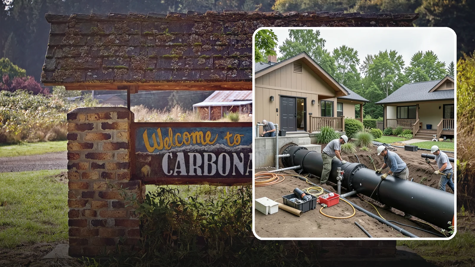 Sewer Line Installation in Carbonado, Pierce County, WA - We install or replace the underground sewer line that carries wastewater from your home to the municipal main or septic system.