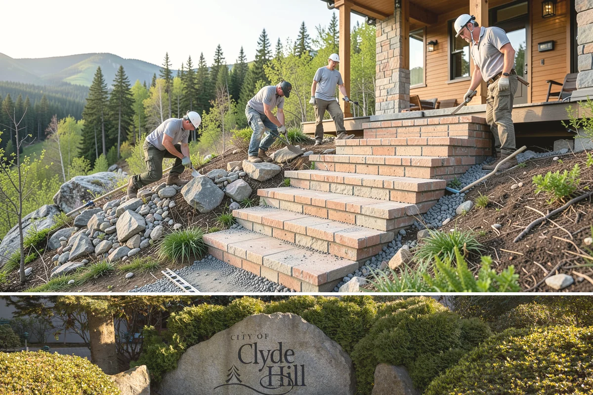 Sewer Line Installation in Clyde Hill, King County, WA - Excavation is cleaner and faster during the drier summer months when the ground is not saturated.