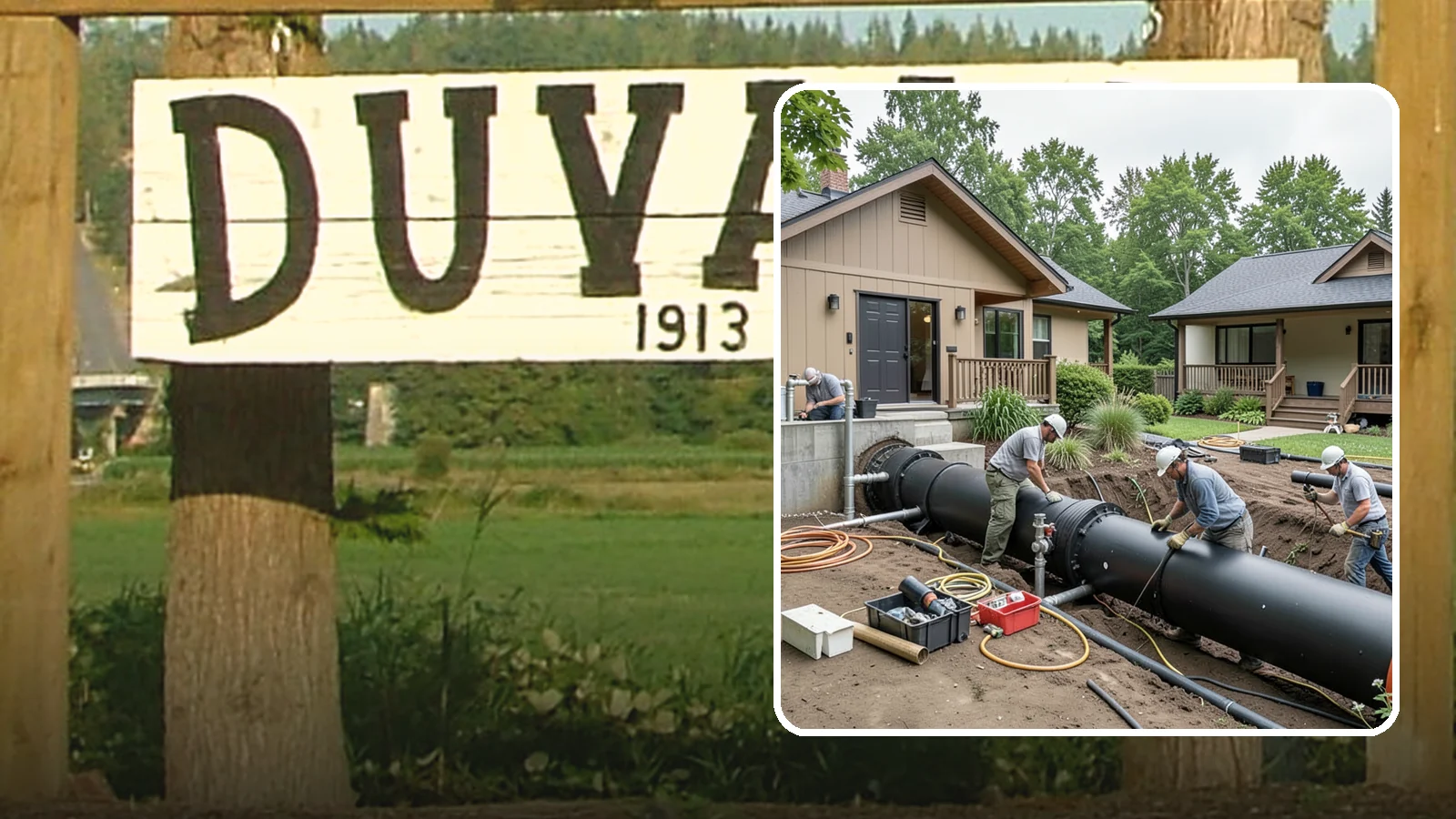 Sewer Line Installation in Duvall, King County, WA - We install or replace the underground sewer line that carries wastewater from your home to the municipal main or septic system.