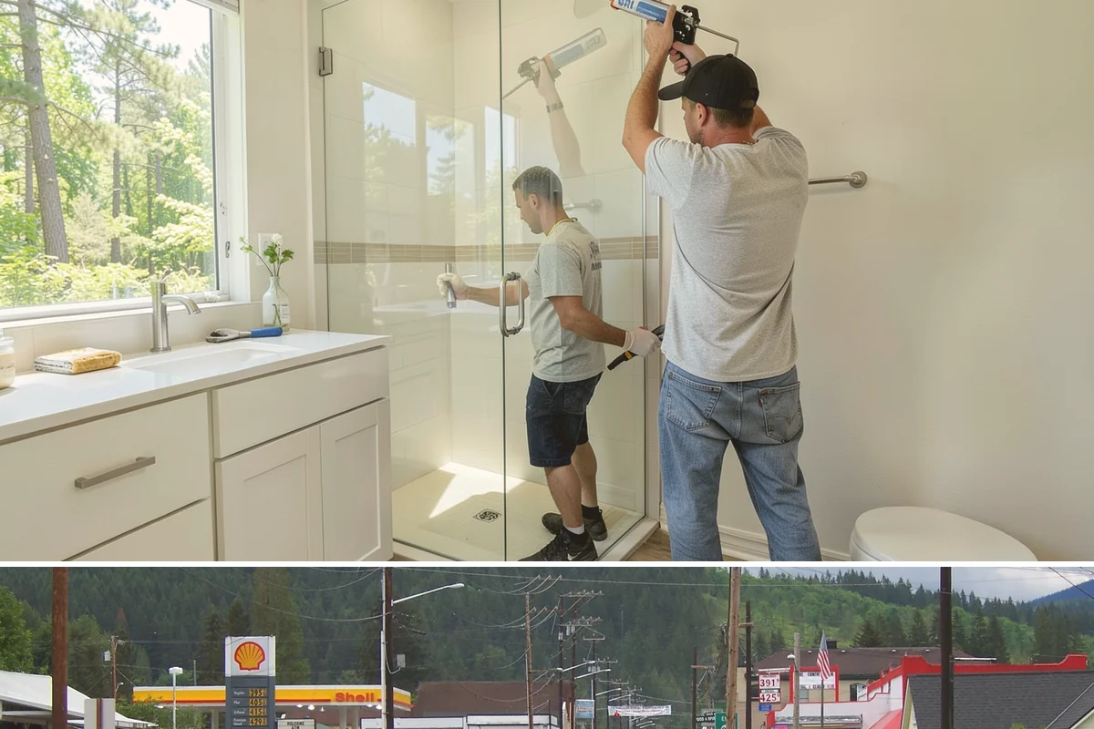 Sewer Line Installation in Granite Falls, Snohomish County, WA - Excavation is cleaner and faster during the drier summer months when the ground is not saturated.