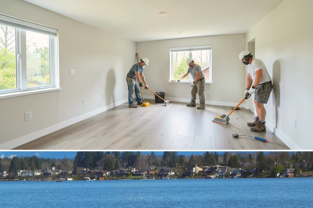 Sewer Line Installation in Lake Stevens, Snohomish County, WA - Excavation is cleaner and faster during the drier summer months when the ground is not saturated.