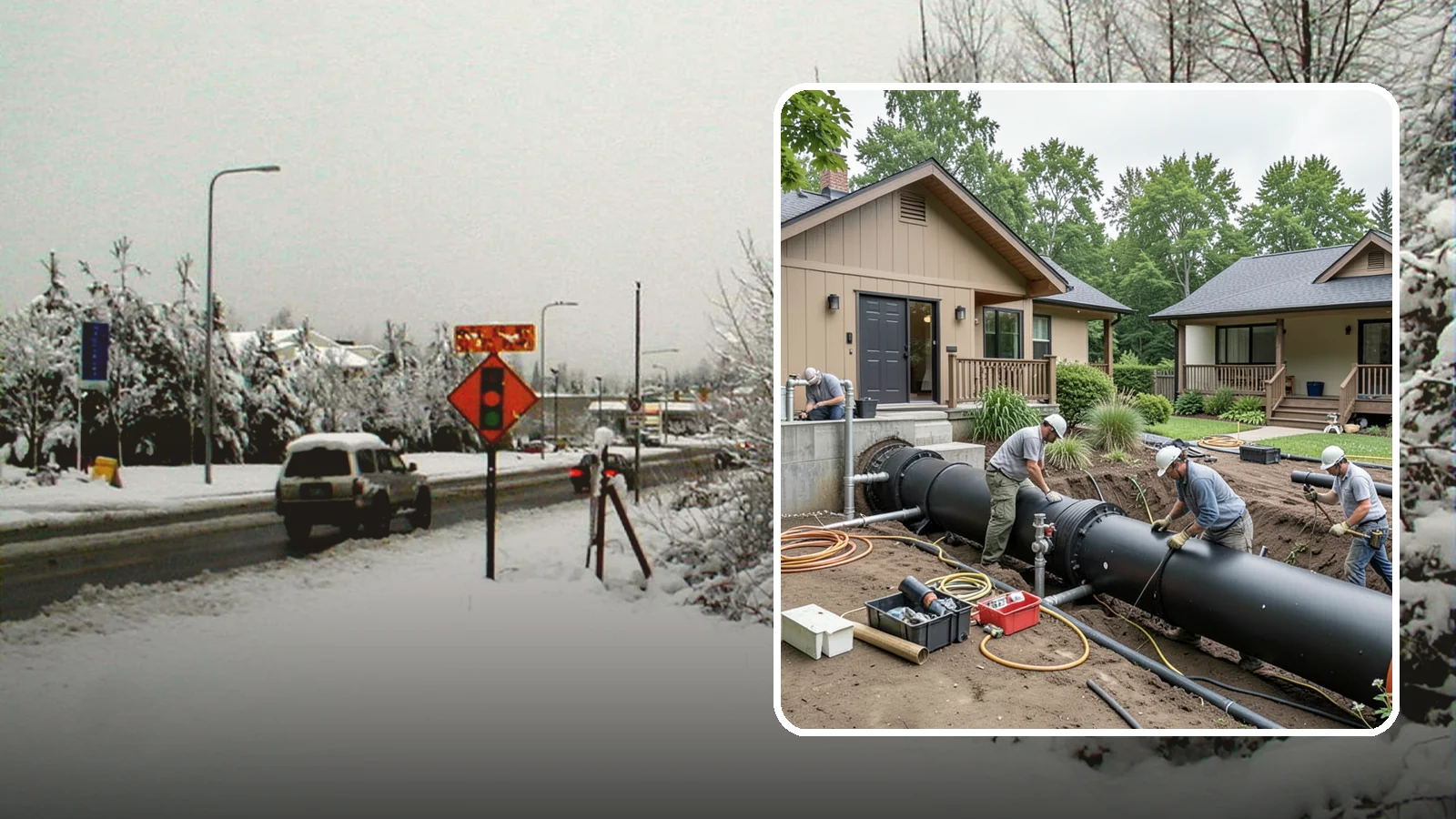 Sewer Line Installation in Newcastle, King County, WA - We install or replace the underground sewer line that carries wastewater from your home to the municipal main or septic system.