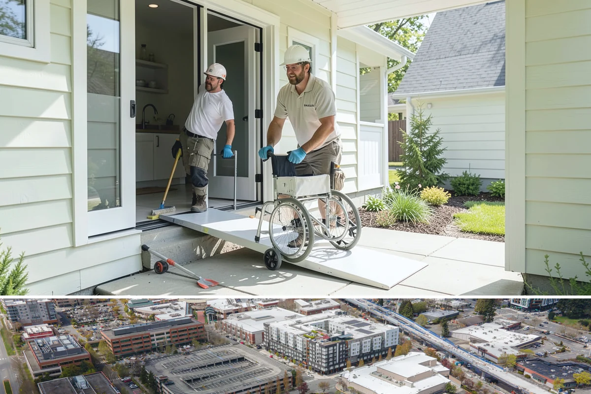Sewer Line Installation in Redmond, King County, WA - Excavation is cleaner and faster during the drier summer months when the ground is not saturated.