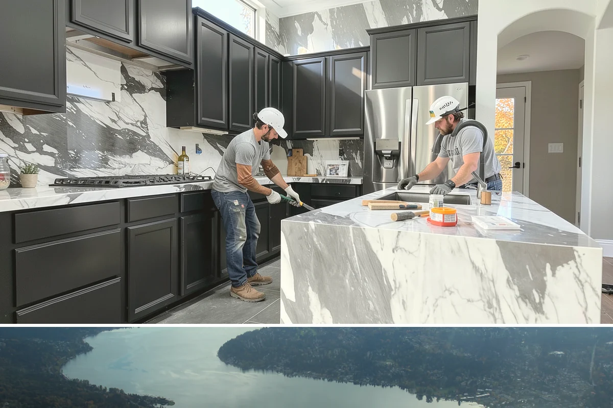 Sewer Line Installation in Sammamish, King County, WA - Excavation is cleaner and faster during the drier summer months when the ground is not saturated.