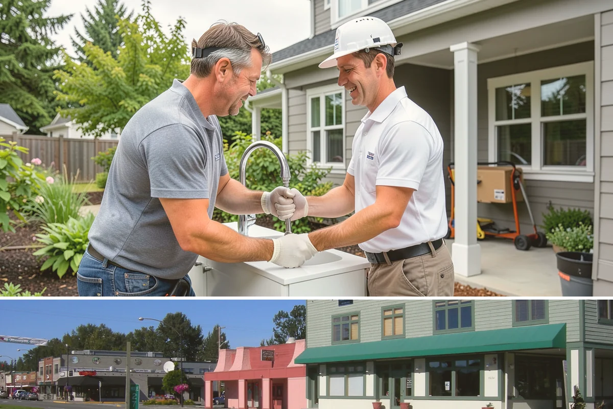 Sewer Line Installation in Snoqualmie, King County, WA - Excavation is cleaner and faster during the drier summer months when the ground is not saturated.