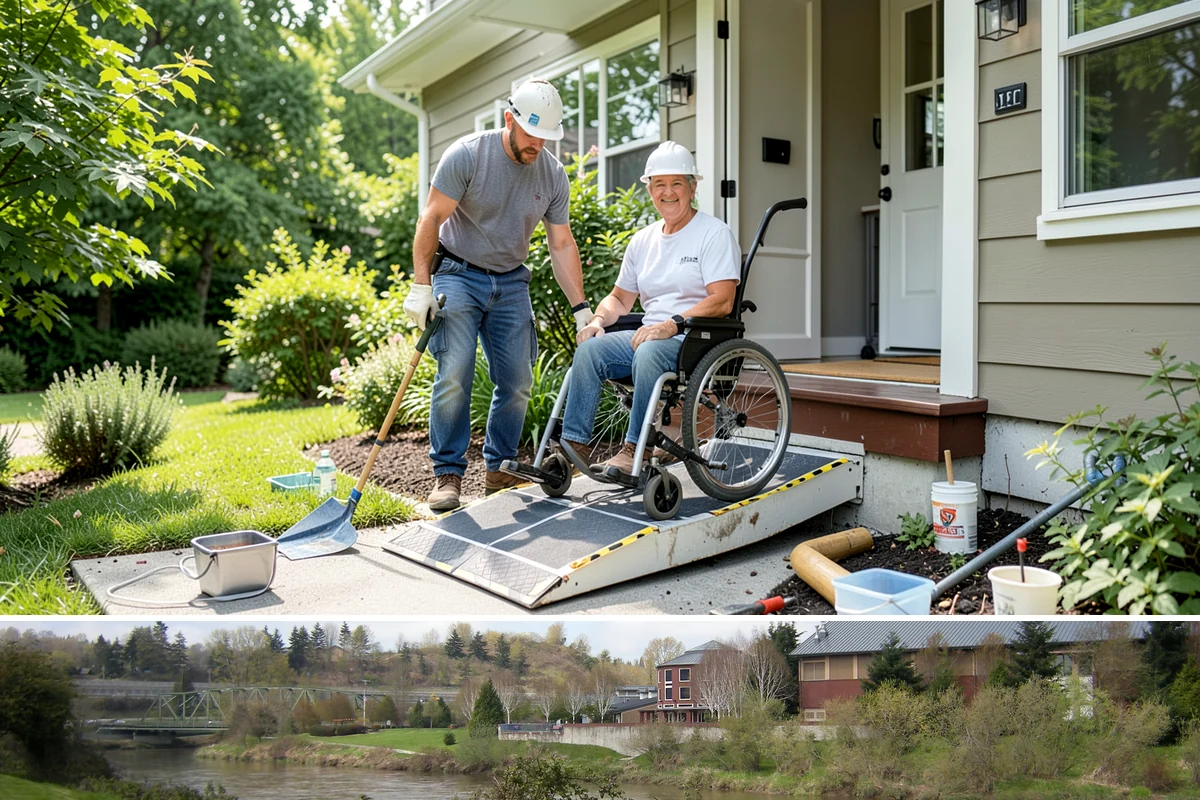 Sewer Line Installation in Tukwila, King County, WA - Excavation is cleaner and faster during the drier summer months when the ground is not saturated.