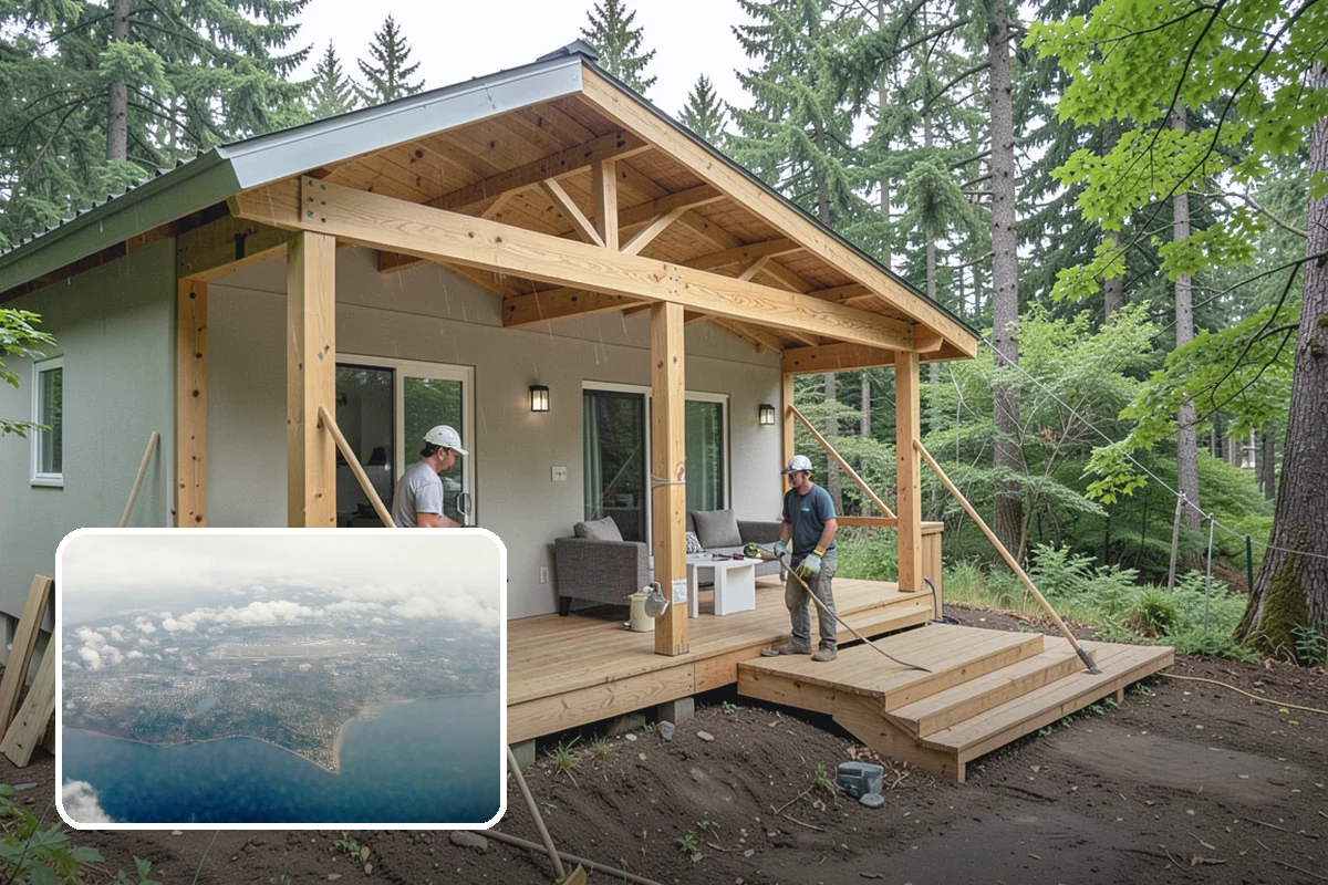 Shake Siding Installation in Burien, King County, WA - Rich, dimensional texture and shadow lines