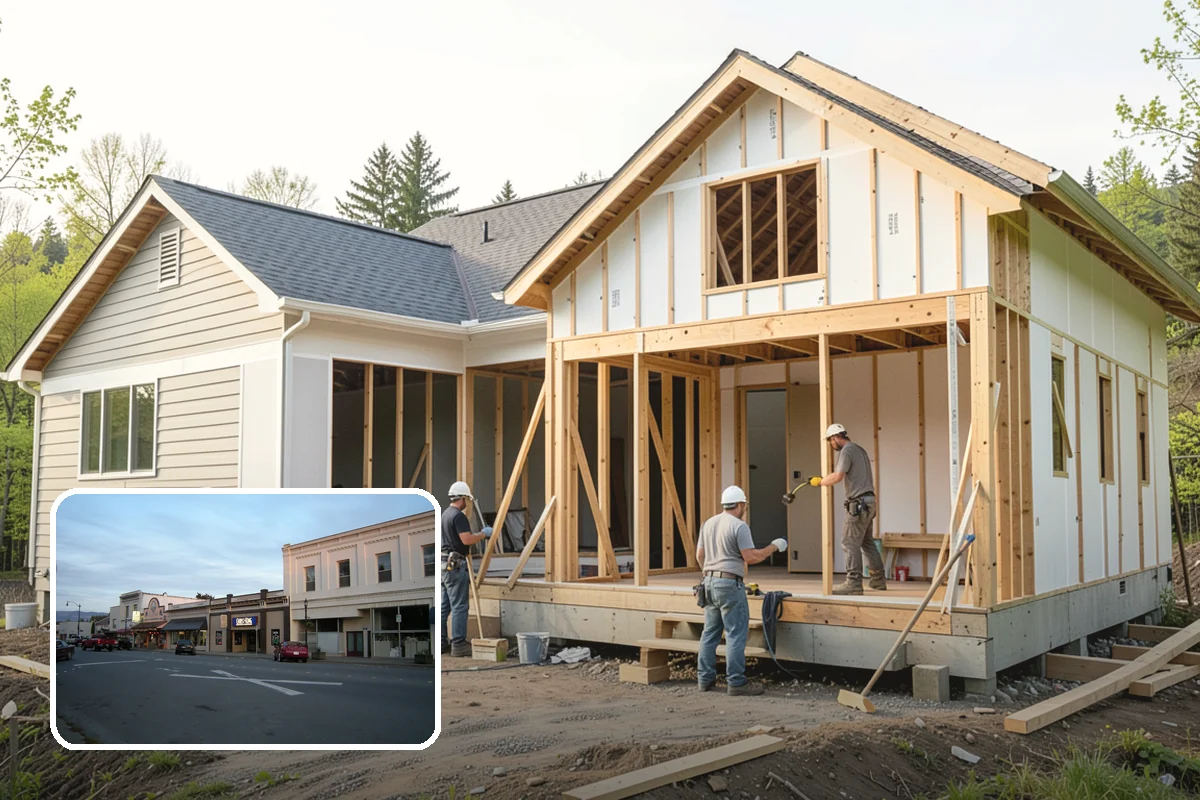 Shake Siding Installation in Burlington, Skagit County, WA - Rich, dimensional texture and shadow lines