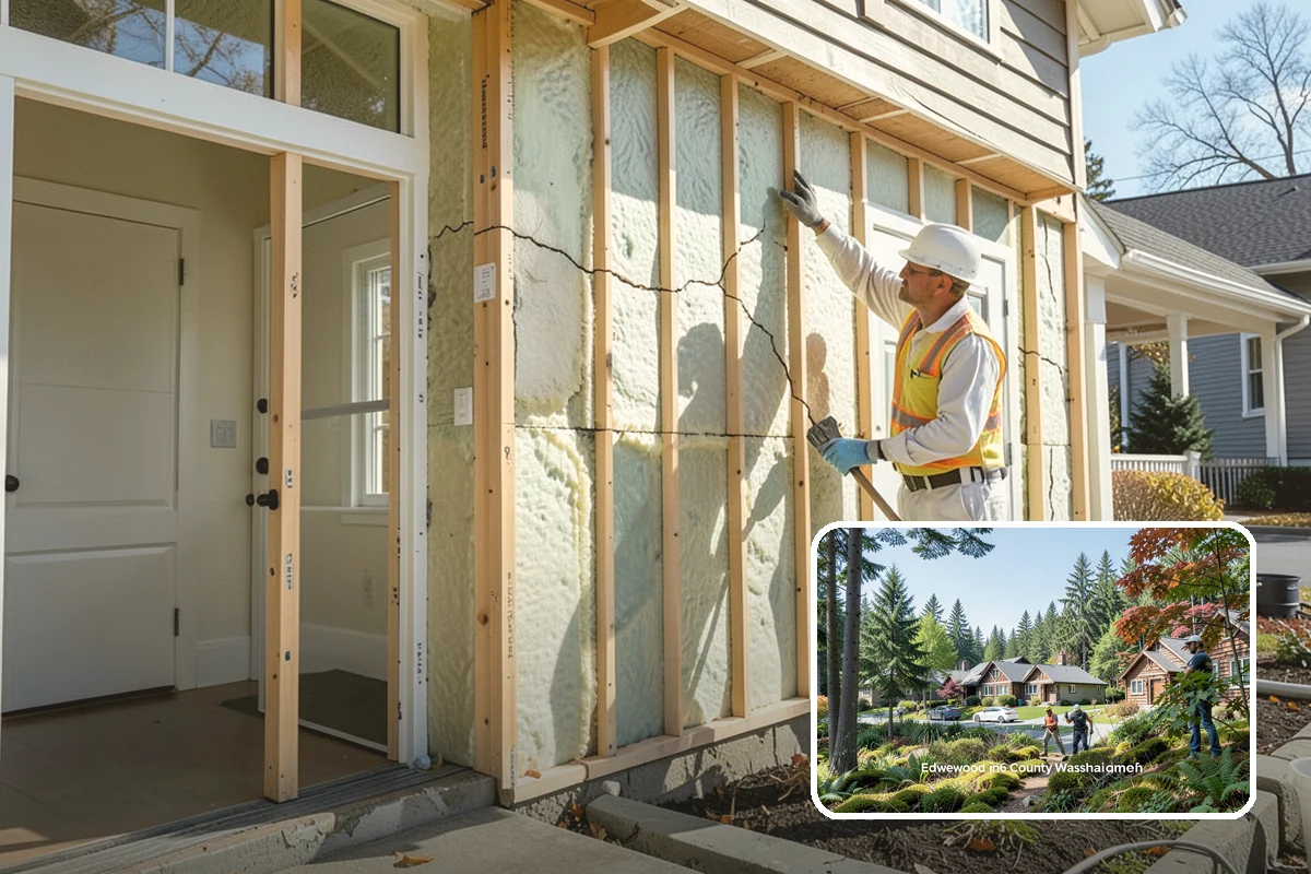 Shake Siding Installation in Edgewood, Pierce County, WA - Rich, dimensional texture and shadow lines