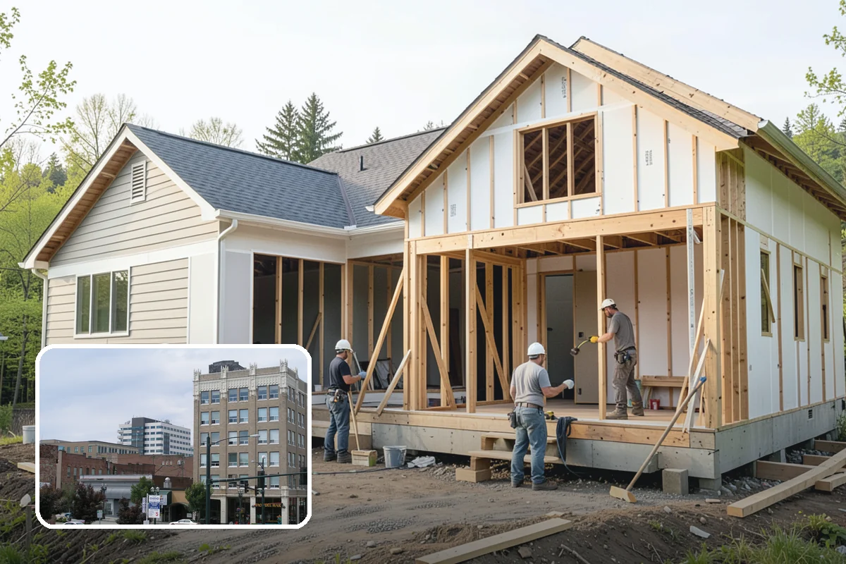 Shake Siding Installation in Everett, Snohomish County, WA - Rich, dimensional texture and shadow lines