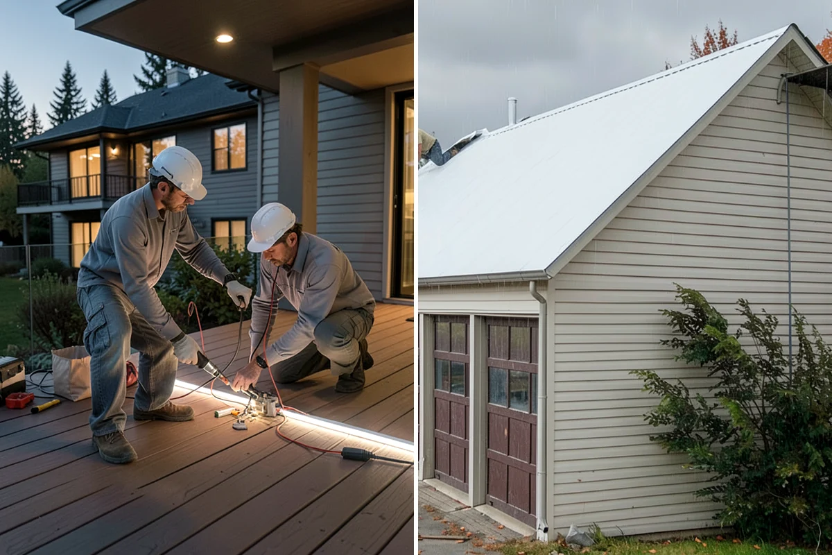 Shake Siding Installation in Federal Way, King County, WA - Select cedar or composite shakes and exposure