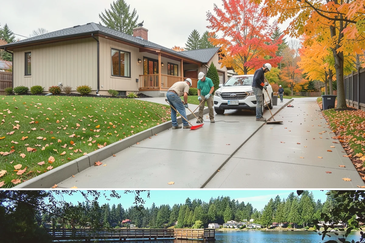 Shake Siding Installation in Federal Way, King County, WA - Late spring through fall provides the dry conditions cedar shakes need to acclimate and take finish.