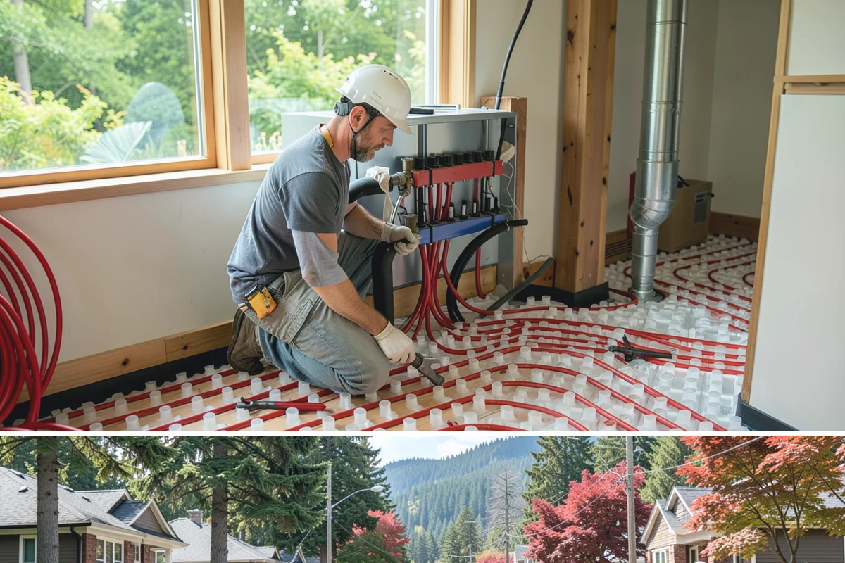 Shake Siding Installation in Hunts Point, King County, WA - Late spring through fall provides the dry conditions cedar shakes need to acclimate and take finish.