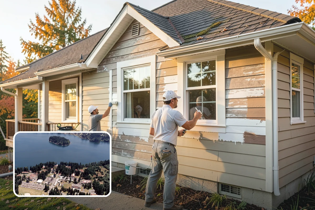 Shake Siding Installation in Lakewood, Pierce County, WA - Rich, dimensional texture and shadow lines