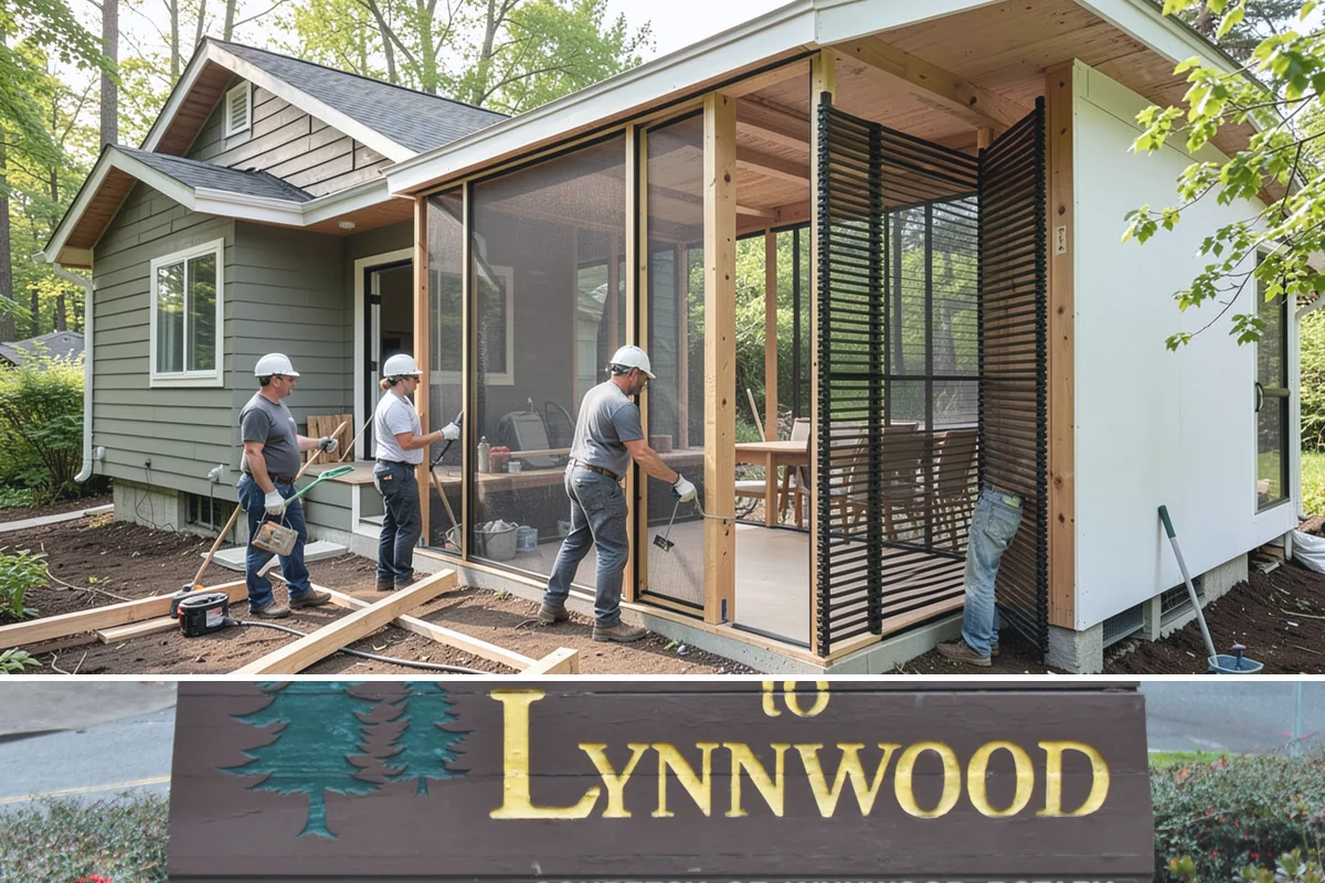 Shake Siding Installation in Lynnwood, Snohomish County, WA - Late spring through fall provides the dry conditions cedar shakes need to acclimate and take finish.