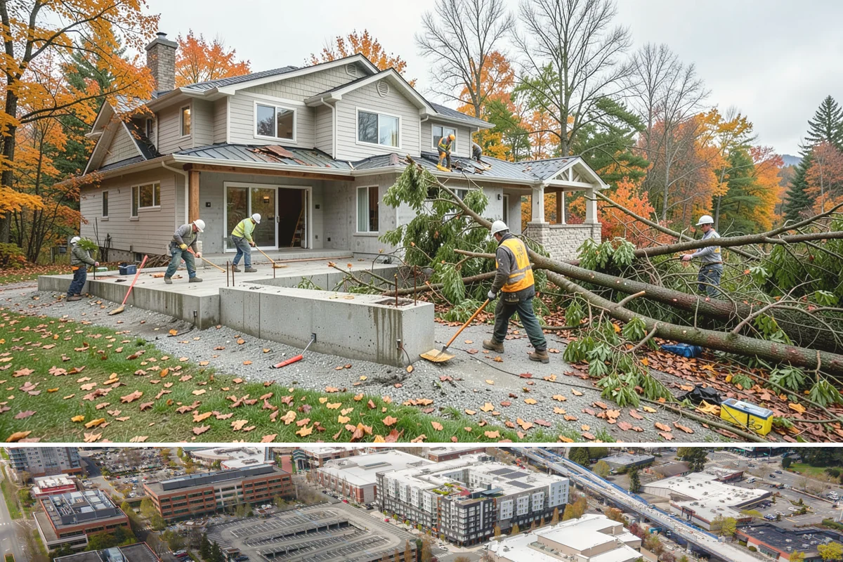 Shake Siding Installation in Redmond, King County, WA - Late spring through fall provides the dry conditions cedar shakes need to acclimate and take finish.