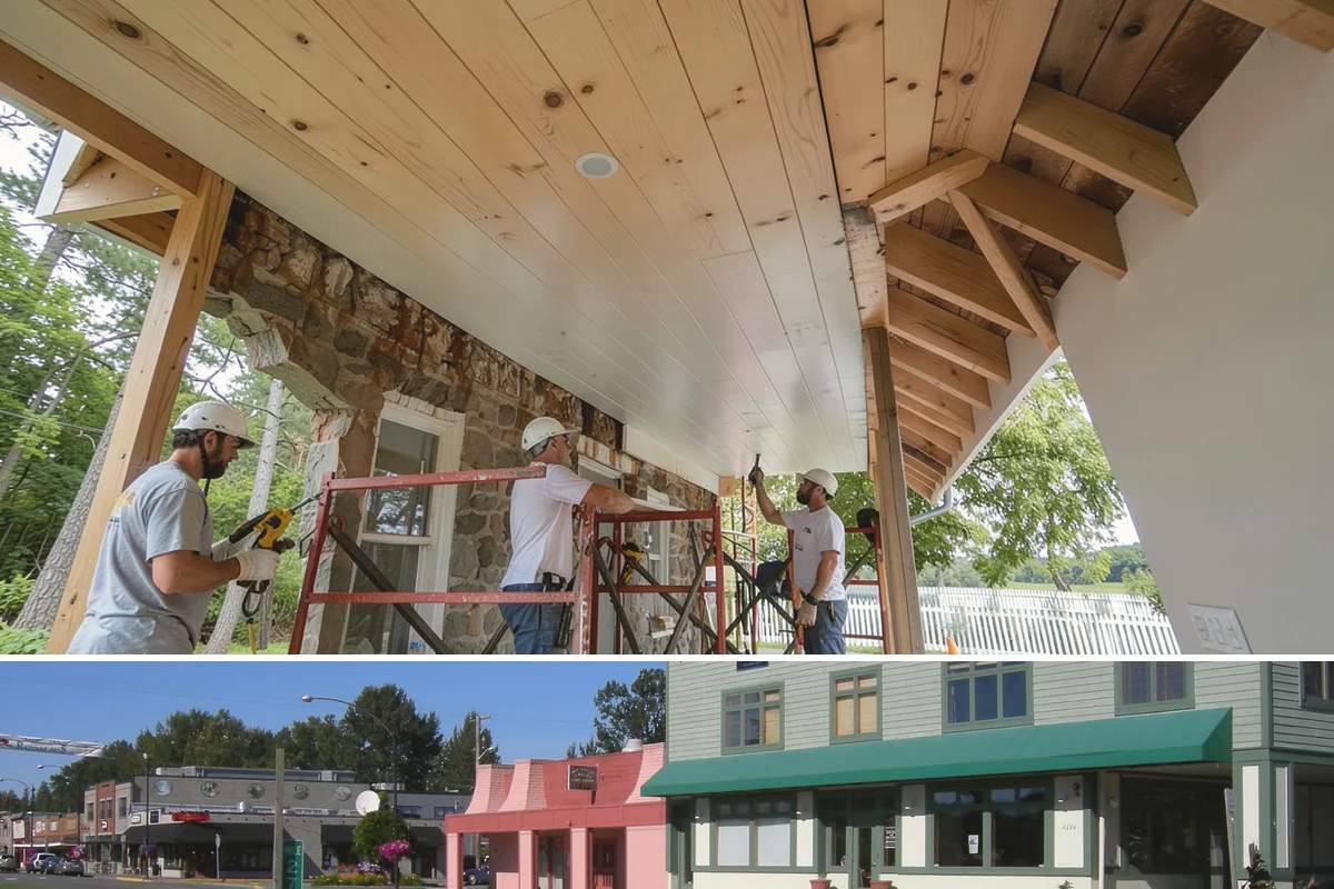 Shake Siding Installation in Snoqualmie, King County, WA - Late spring through fall provides the dry conditions cedar shakes need to acclimate and take finish.